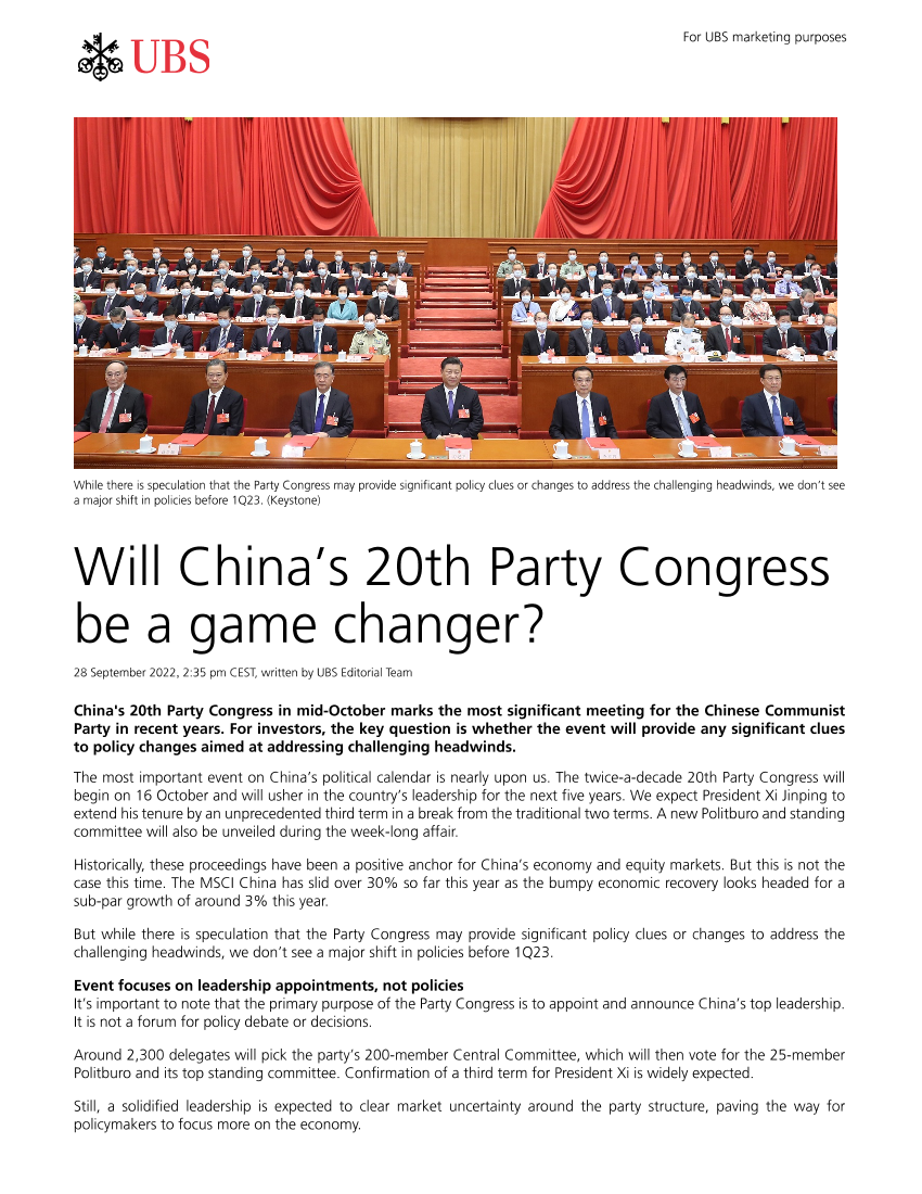 Will China’s 20th Party Congress be a game changeWill China’s 20th Party Congress be a game change_1.png